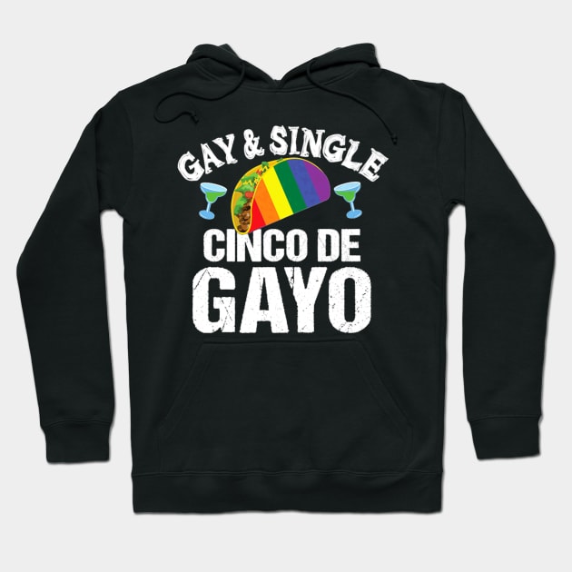 De Gayo Cinco LGBT Hoodie by MonkeysMind